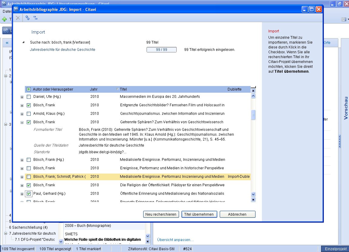 jdg-citavi: titeldatenimport